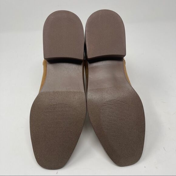 Just Fab Boots Women’s Size 7 Diya Camel Side Zip Boot - Picture 8 of 10